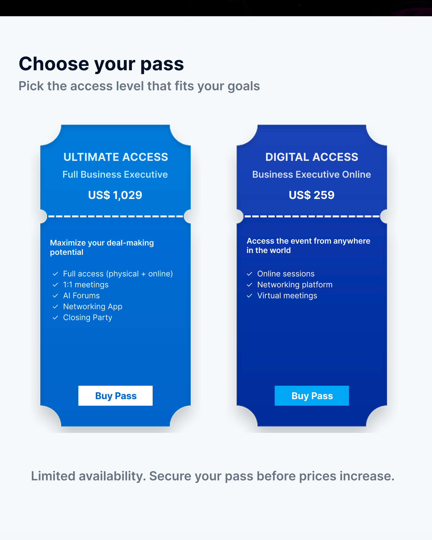 America Digital — Pases y comparación
